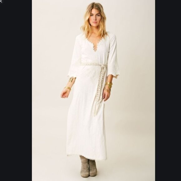 Eternal Sunshine Creations Ivory Maxi Dress - Picture 1 of 9